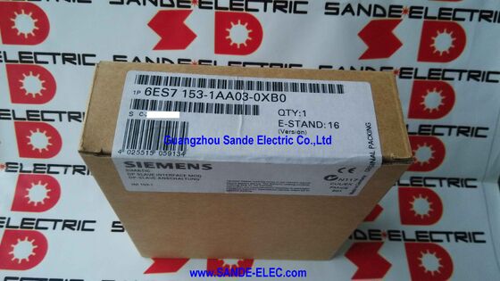 SIMATIC DP, INTERFACE IM 6ES7153-1AA03-0XB0 6ES7153-1AA03-0XB0 6ES7153-1AA03-0XB0 การใช้งานของเครื่องจักรกล