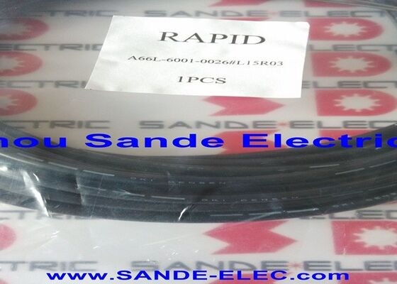 FANUC สายไฟฟ้าไฟเบอร์ออฟติก A66L-6001-0026#L15R03 A66L-6001-0026/L15R03 A66L-6OO1-OO26#L15RO3
