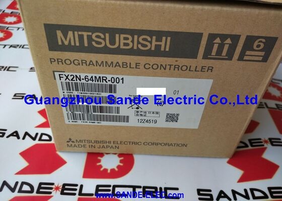 MITSUBISHI Melsec PLC 32 จุดเข้า 32 จุดออกเรเล่ FX2N-64MR-001 FX2N64MR001 FX2N-64MR-OO1