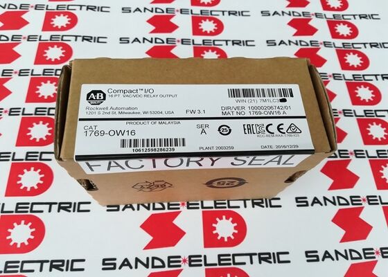 โมดูล PLC AB 1769-OW16 ใหม่ในกล่อง 1769OW16