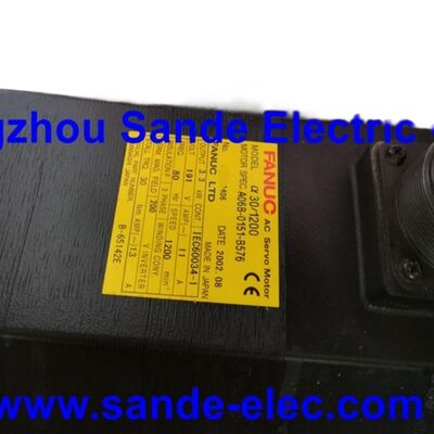 เครื่องยนต์ Fanuc Servo A06B-0151-B576 A06B0151B576 A06B-0151-B576