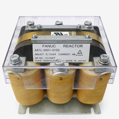 A81L-0001-0155 Fanuc AC Servo Motor Reactor A81L00010155 A8IL-OOOI-OI55 เครื่องปฏิกิริยาเครื่องยนต์