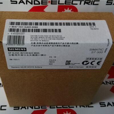 6ES7153-1AA03-0XB0 SIEMENS 6ES71531AA030XB0 6ES7153-1AAO3-OXBO อินเตอร์เฟซ
