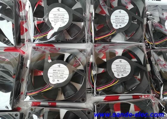 Mitsubishi Melco MMF-09D24TS-RM3 พัดลม 90มม.x25มม. 24V 0.22A
