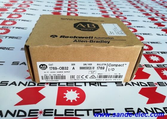อัลเลน แบรดลี่ย์ 1769-OB32 Output Module CompactLogix 17690B32 ใหม่และปิด 1769-0B32