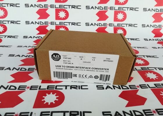 AB โปรแกรมเคเบิล 1747-UIC สําหรับ Allen Bradley USB ไป DH485 - USB ไป 1747-PIC PLC