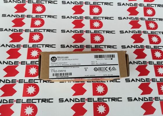โรงงานหนึ่งปิด Allen Bradley Micrologix 16 จุด Output รุ่น 1762-OW16 1762OW16 1762-0W16