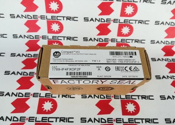 โมดูลอานาลอกคอมแพคต์ล็อกซ์ AB 1769-IF4FXOF2F ใหม่ในกล่อง 1769IF4FXOF2F 1769-IF4FX0F2F