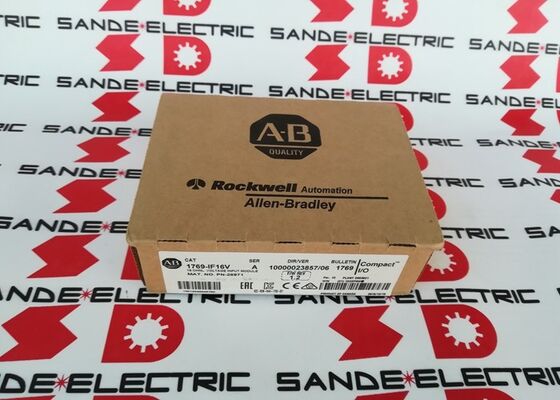 โมดูลเข้าอานาล็อกโวลเตจ 16 ช่องใหม่ Allen Bradley 1769-IF16V /A 2014
