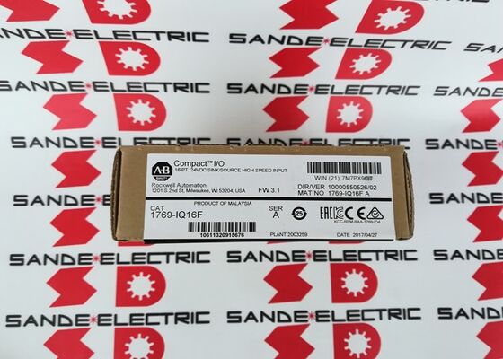 โมดูลการเข้าความเร็วสูง AB 1769-IQ16F ใหม่ในกล่อง 1769IQ16F
