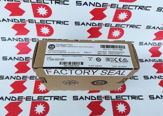 โมดูลการเข้าความเร็วสูง AB 1769-IQ16F ใหม่ในกล่อง 1769IQ16F