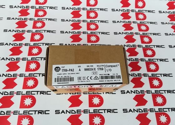 อุปกรณ์ประกอบไฟฟ้าใหม่ AB 1769-PA2 CompactLogix 1769PA2 ในกล่อง