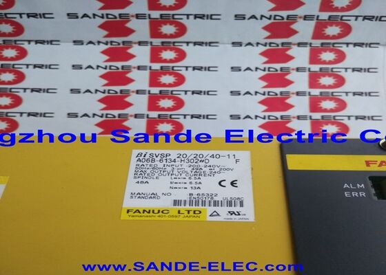A06B-6134-H303 FANUC AC Servo Amplifier หน่วย A06B6134H303 AO6B-6I34-H3O3