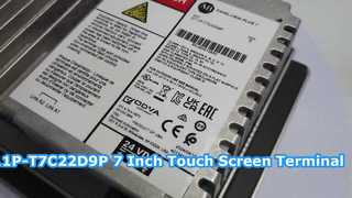 Allen-Bradley 2711P-T7C22D9P เทอร์มินัล HMI 24V DC วิดีโอสาธิตผลิตภัณฑ์