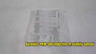 วิดีโอสาธิตผลิตภัณฑ์เซนเซอร์จับความใกล้เคียงแบบอินดักทีฟ Autonics PR18-5DP