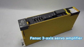 Fanuc A06B-6117-H302 ALPHA i เซอร์โวแอมพลิฟายเออร์ 3 แกน αiSV 10/10/10 — ตู้โชว์ผลิตภัณฑ์