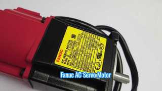 FANUC A06B-0235-B605 AiS8/4000 เซอร์โวมอเตอร์ | มอเตอร์ CNC เบรคเพลาเรียว 90V