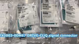 ซีเมนส์ 6FX2003-0DM67 ขั้วต่อสัญญาณ DRIVE-CLiQ RJ45 IP67