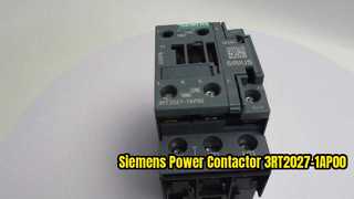 ซีเมนส์ 3RT2027-1AP00 คอนแทค AC 230V สำหรับวิดีโอสาธิตผลิตภัณฑ์ควบคุมมอเตอร์